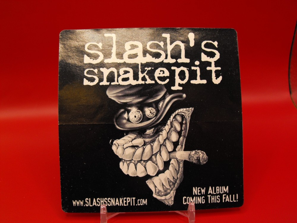 Slashs Snakepit Sticker (with backing on) 4 x 4