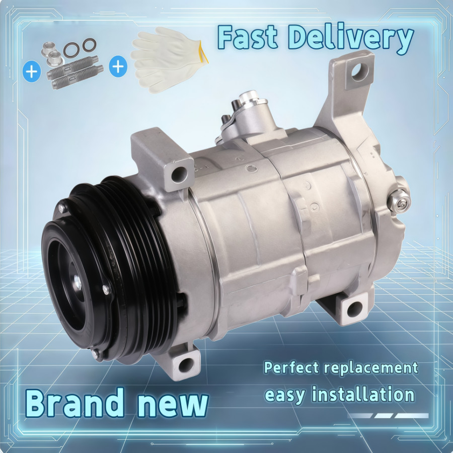 AC A/C Compressor for GMC YUKON 2001 2002 2003-2007 2008 2009 6.0L 5.3L 4.8L 1PC