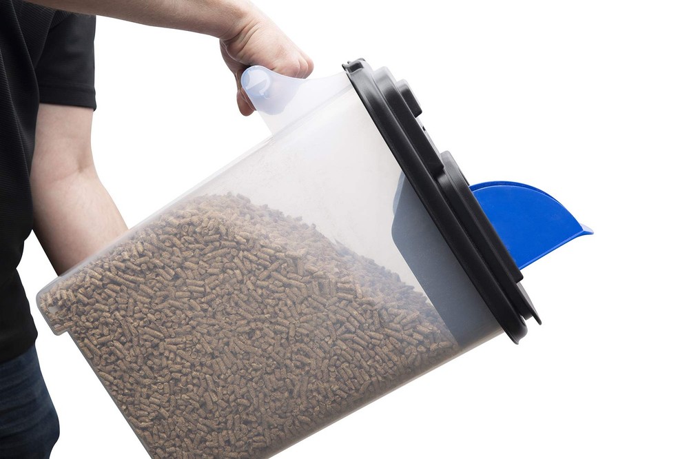66900 Pellet Storage Bin, Black