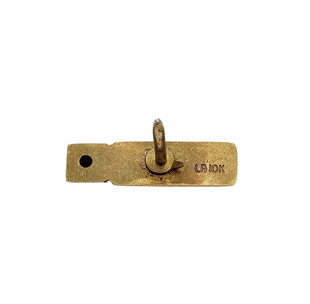 10K Yellow Gold DeVry Lapel Pin
