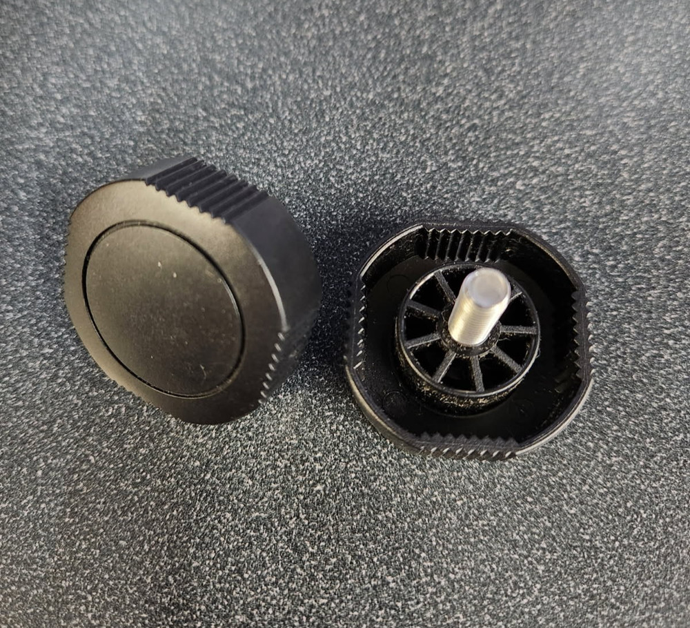 Lowrance Replacement Gimbal Bracket Knobs (Pair) - 000-10467-001