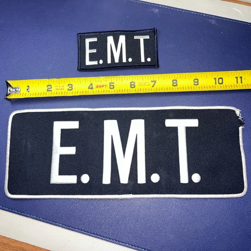 E.M.T. sew-on patch set
