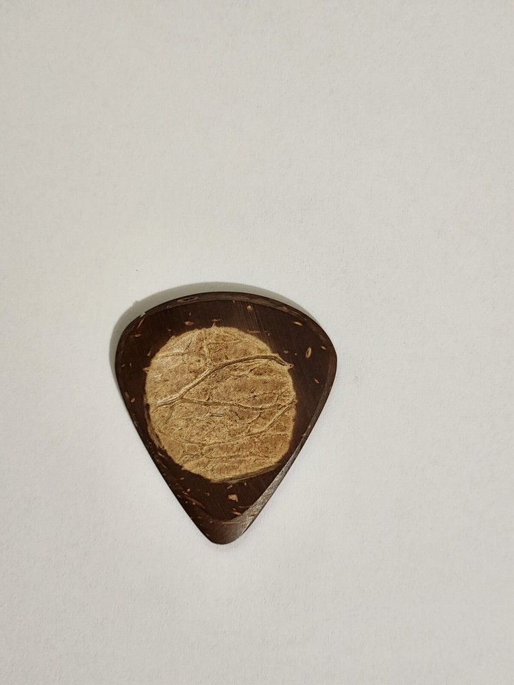 US Blues Exotic Guitar Pick 351 Shape Coconut - Single Pick
