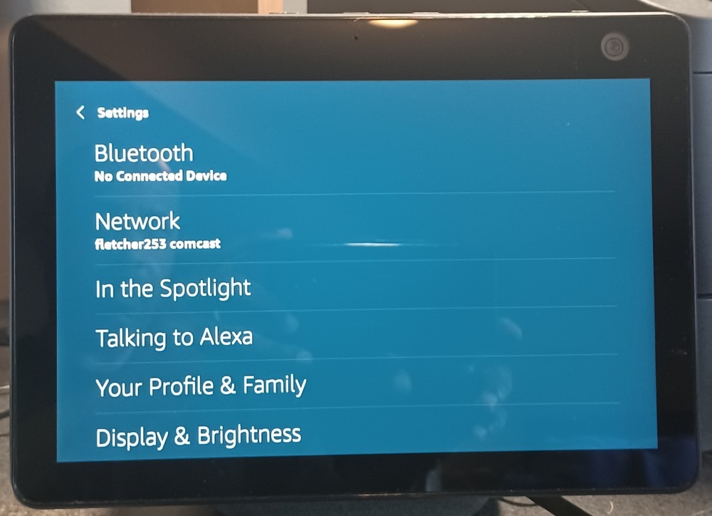 Amazon Echo Show 10 (3rd Generation) Black Wireless Alexa Smart Speaker (T4E4AT)