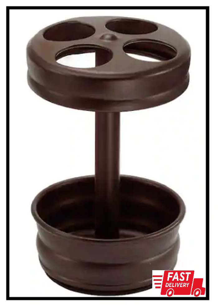 Olivia Toothbrush Stand in Bronze