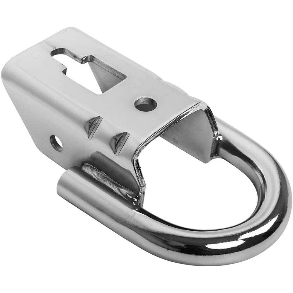 Fit For 2004-2024 2008 2009 Ford F150 F-150 Chrome Tow Hooks w/ Hardware - Pair