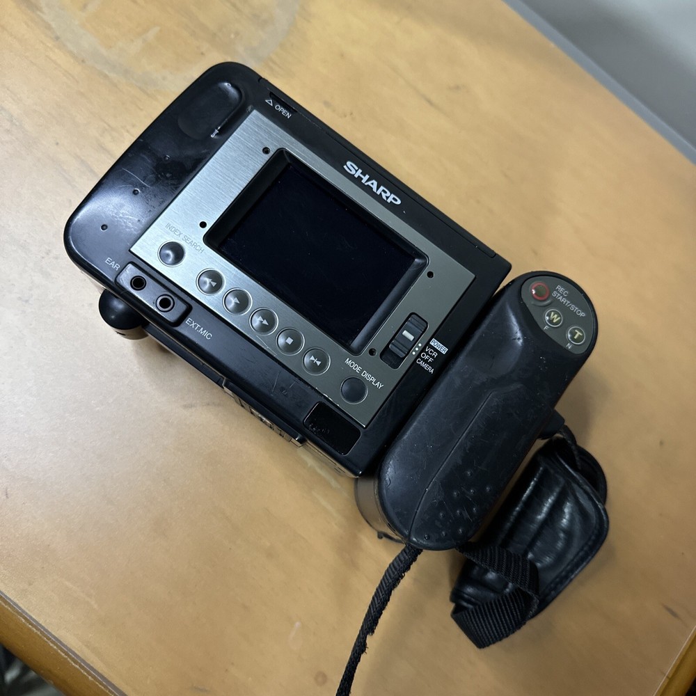 Sharp VL-E30U Viewcam Video 8 Camcorder Video Camera Untested As Is