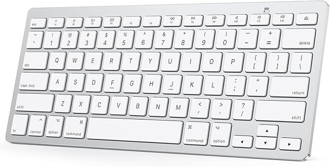 OMOTON Bluetooth Keyboard for Mac, Compact Wireless Keyboard Compatible with Mac