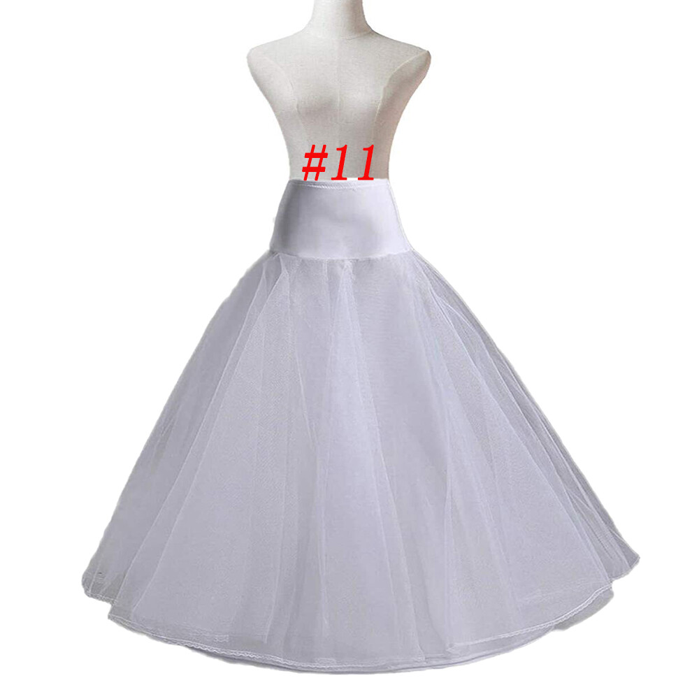Petticoat Skirt Vintage White Hoop Skirt Crinoline Slip Wedding Gown Underskirt