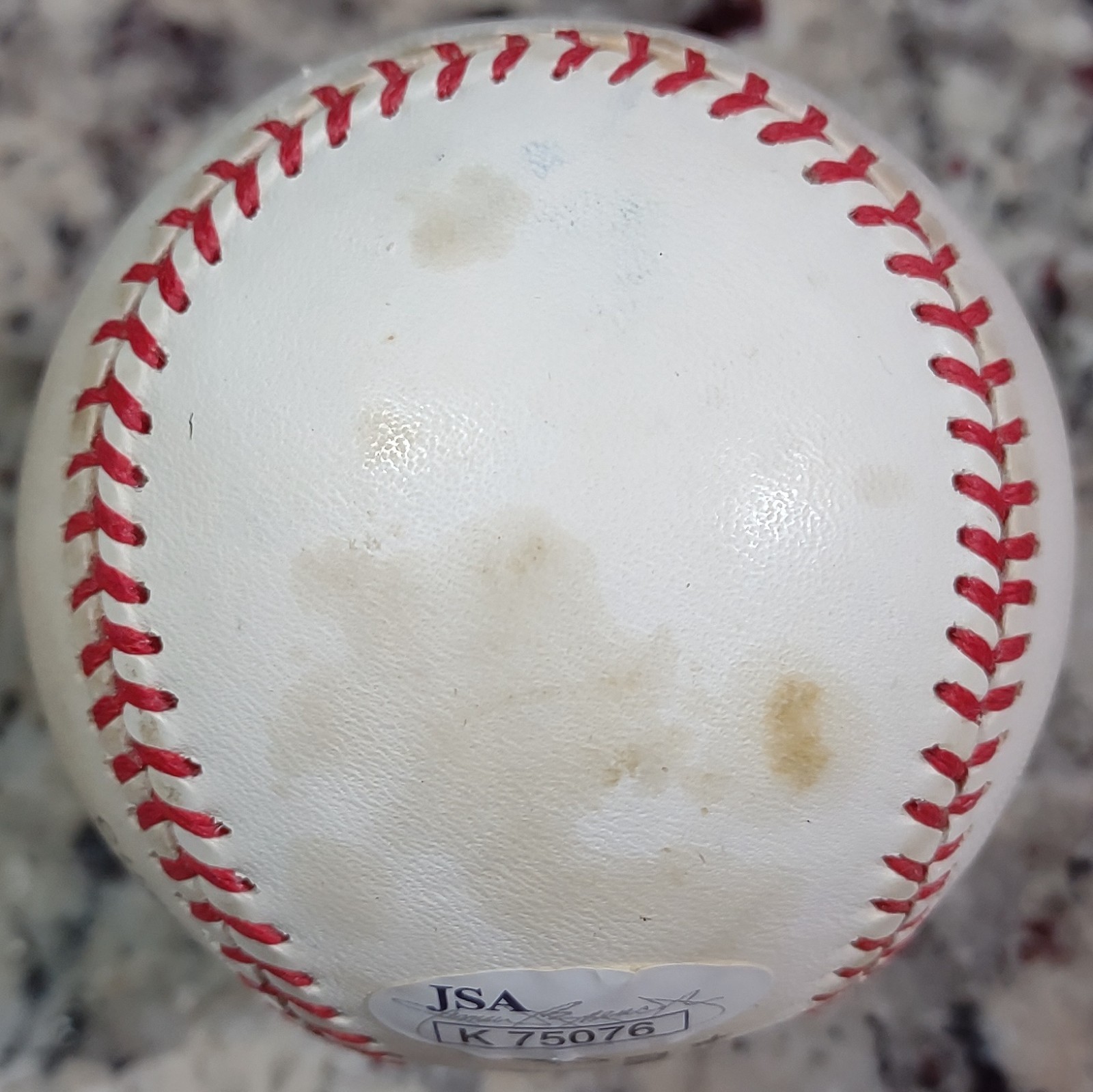 Duke Snider & Robin Roberts Signed Rawlings National League Baseball JSA COA