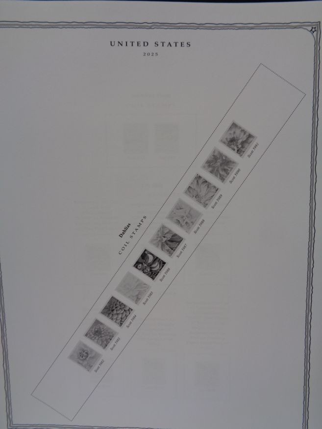 SCOTT US Minuteman 2025 stamp collection album pages supplement # 57 NEW Latest