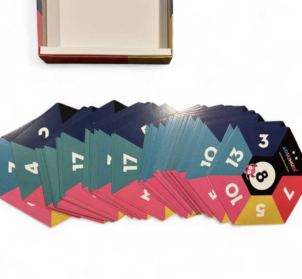 Adsumudi Math Card Game Evermade—Complete w/ Instructions