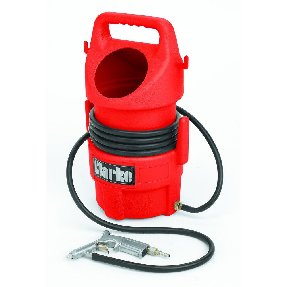 CLARKE CPSB1 PORTABLE HOPPER SANDBLASTER (NEEDS COMPRESSOR)