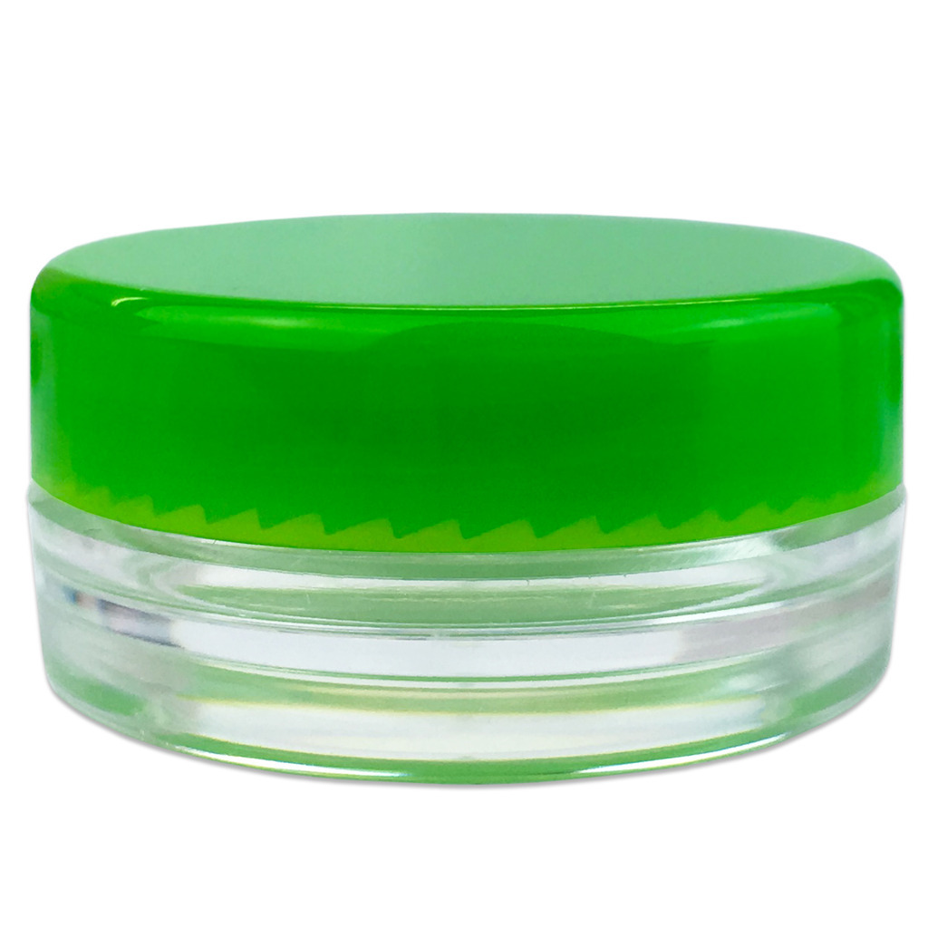 50 Pieces 3 Gram/3ML Plastic Makeup Cosmetic Lotion Cream Sample Jar Containers