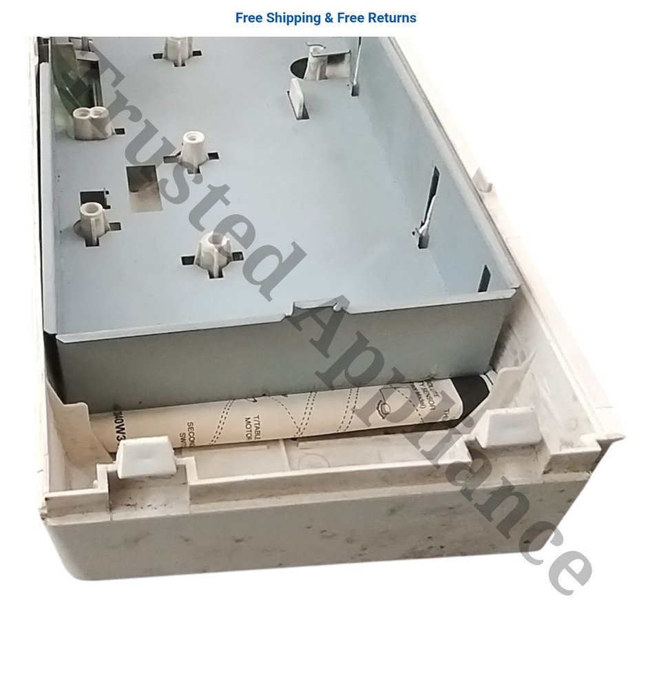 Microwave Control Panel Console 3572WO8203 Biscuit