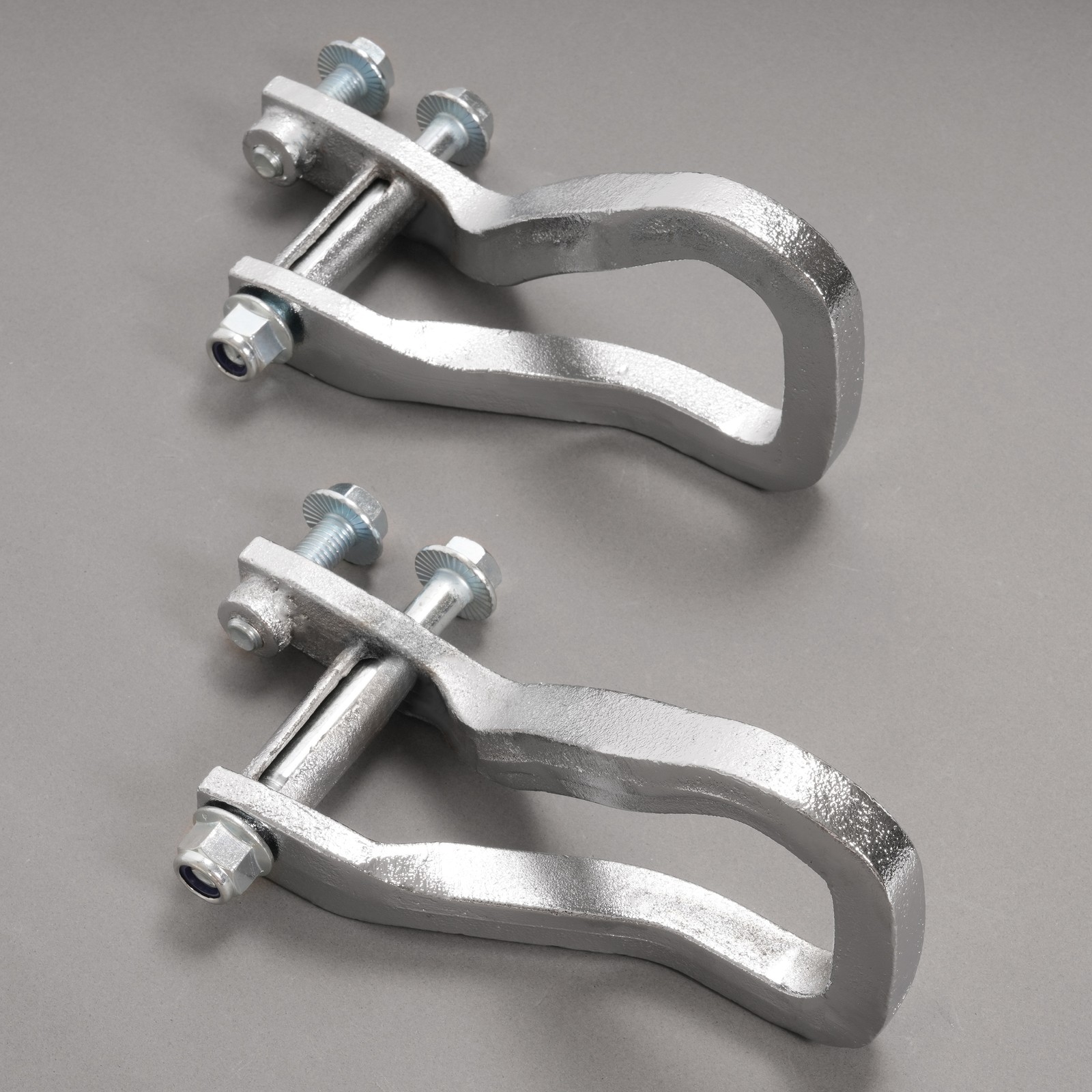 Front Chrome Tow Recovery Hooks w/ Bolts For GMC Sierra 1500 2019-2025 #84195902