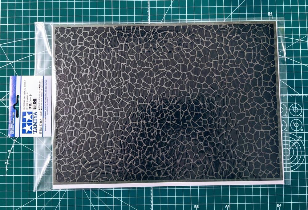 Tamiya Diorama Material Sheet Stone Paving C 87167