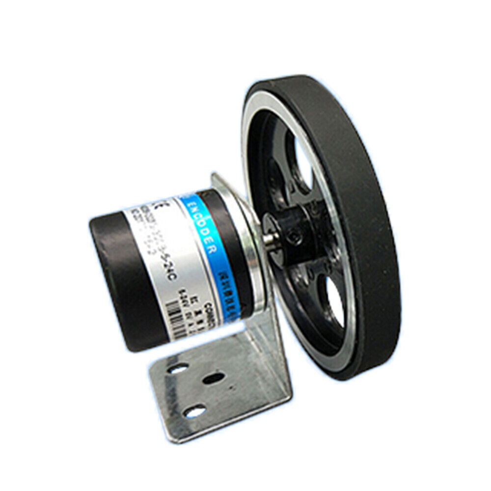 300ppr Rotary Encoder Digital Meter Counter with Wheel & Mounting Bracket