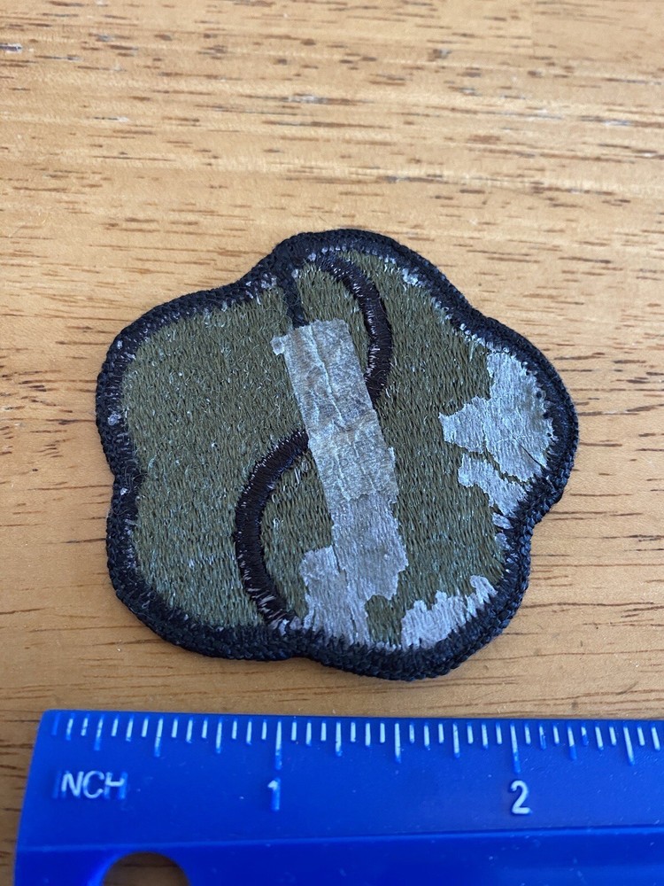 US Army 19th Support Brigade Subdued Patch INV5734