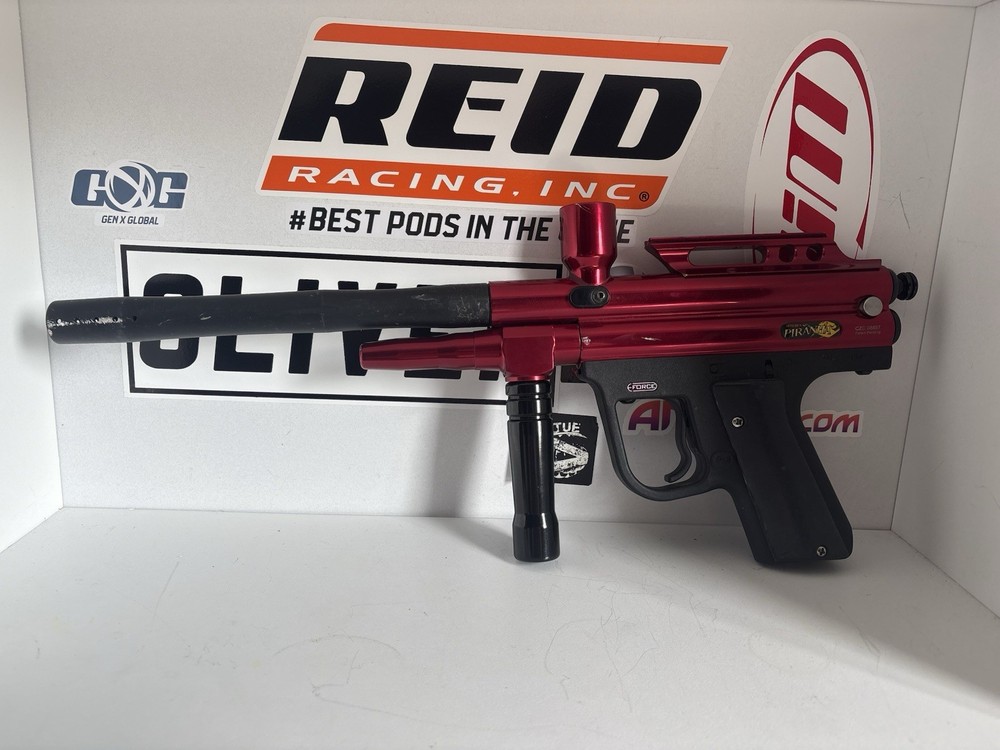 PiranhaE-Force Red Paintball Gun