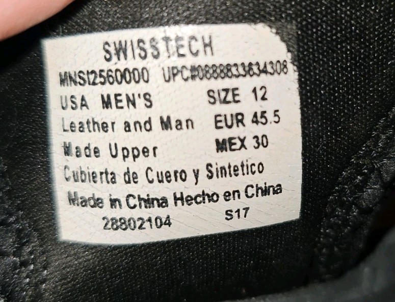 Swisstech Sandels Size 12