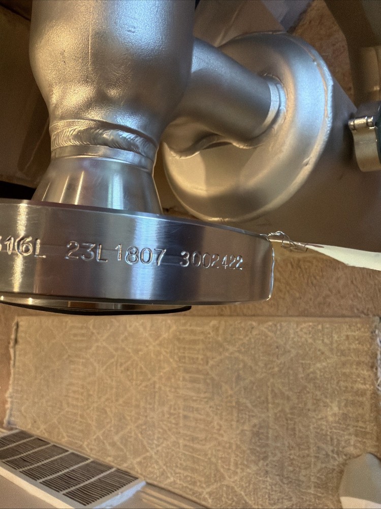 2" 600# Micro Motion CMF200 Flow Sensor Enhanced Core Processor NEW P15 - Read D