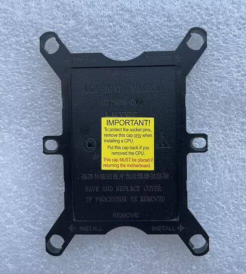 100PCS  LGA3647 Intel Xeon CPU Socket Cover Protector Narrow (Batch ordering)