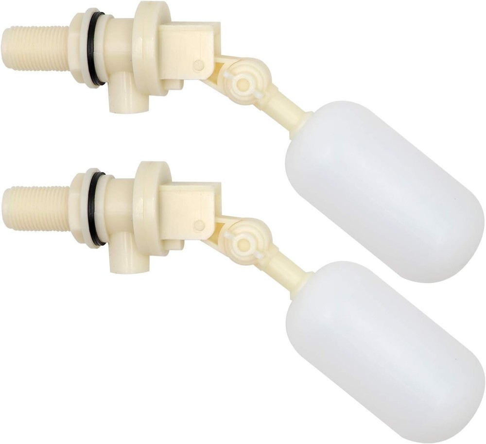2 Pack Water Float Valve 1/2 Inch - Adjustable Arm for Clean Water Solutions