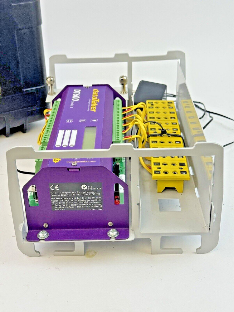 DATA TAKER - DT600 SER. 3 - TEMPERATURE SURVEY SYSTEM - DATA LOGGER