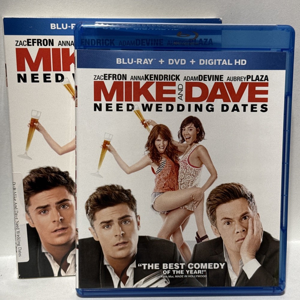 Mike and Dave Need Wedding Dates (Blu-ray/DVD, 2016) - Open Item