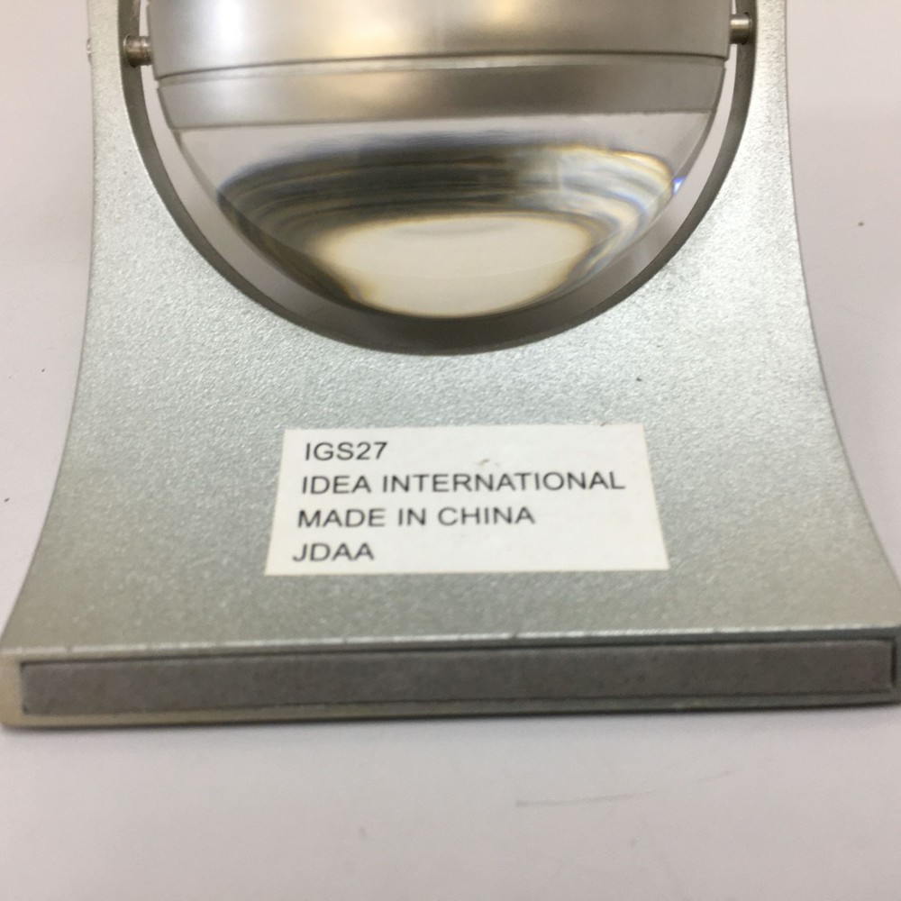 Bmw Novelty Table Clock Silver Stylish Operation Confirmed