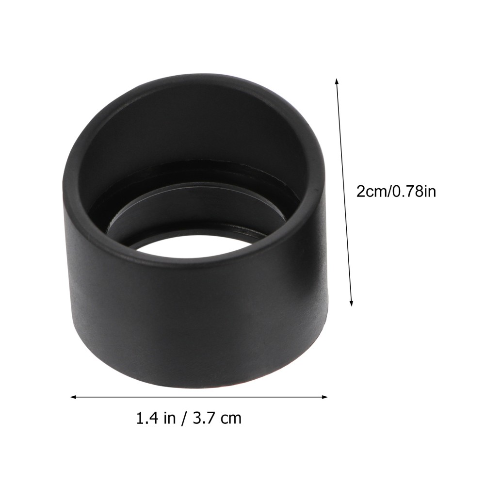 2X Microscope Goggles Rubber Eye Cup Soft Eyepiece Shield Covers Guards