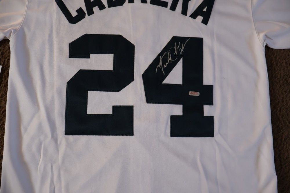 Miguel Cabrera 24 Autographed Signed Jersey COA