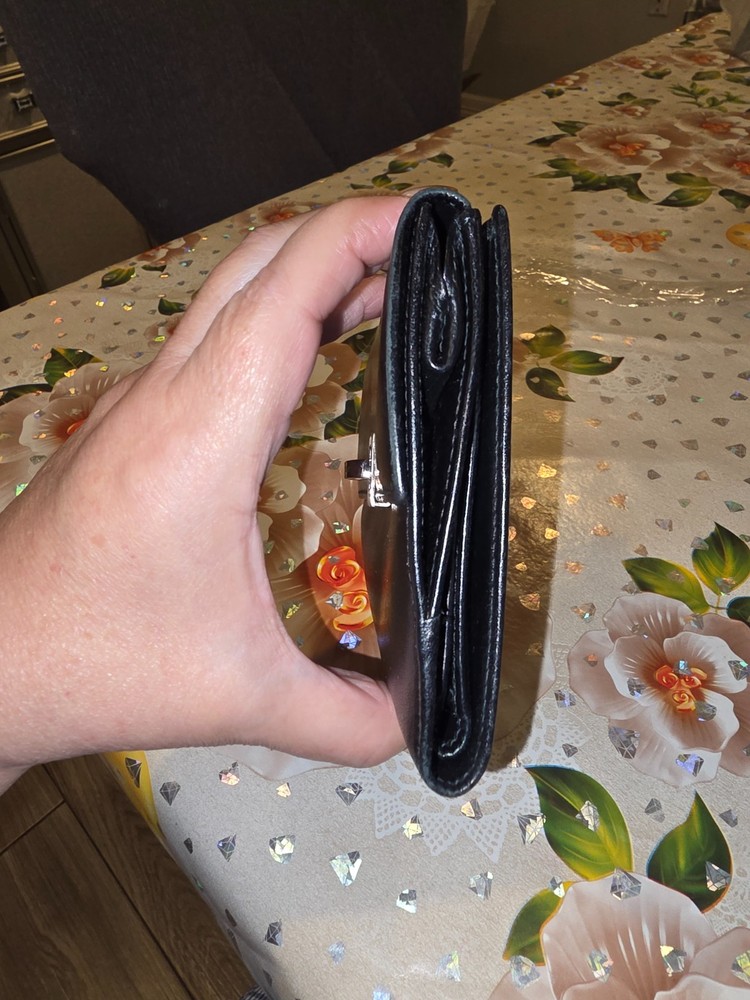 Ballys Black Leather Wallet
