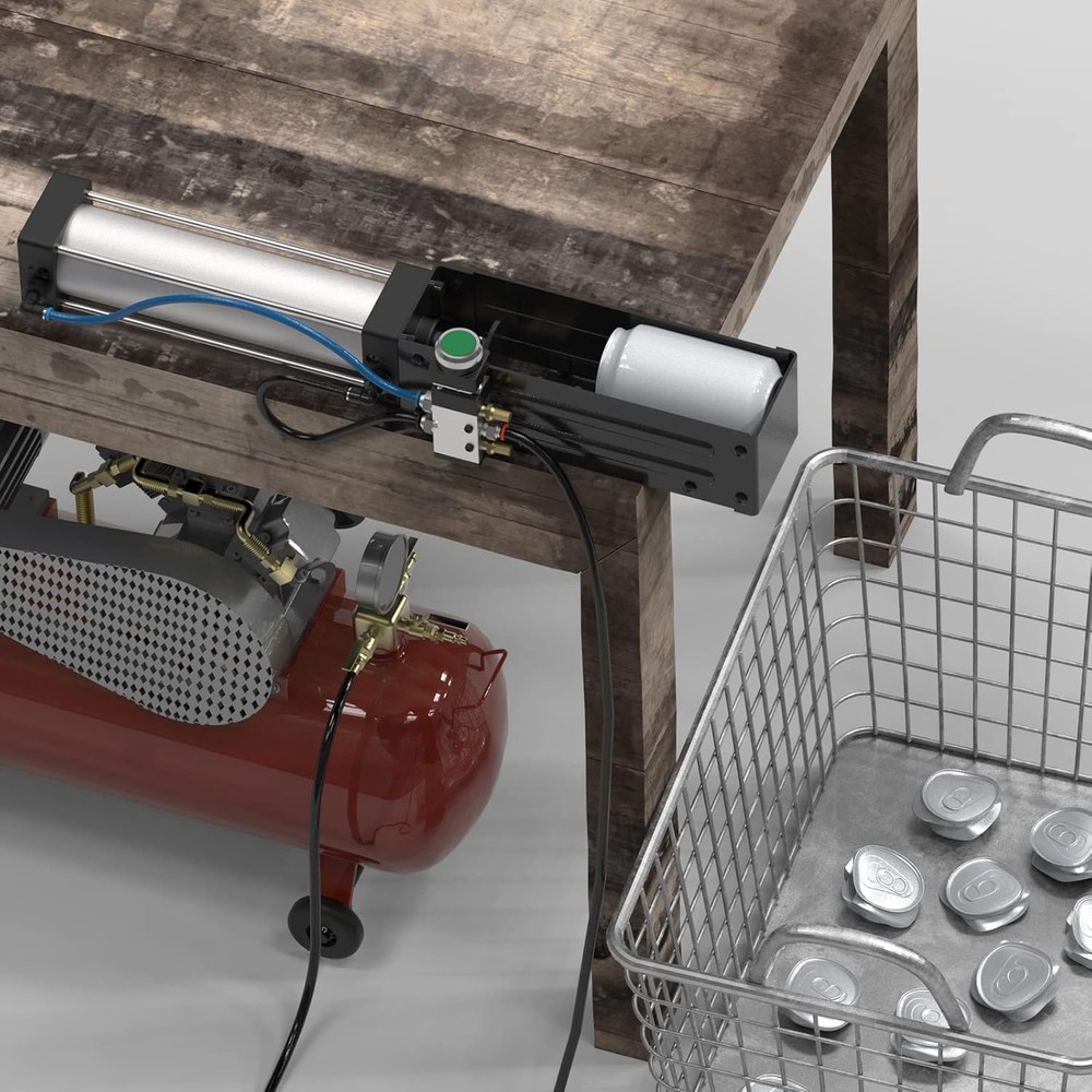 Durable Metal Can Crusher, Manual Operation