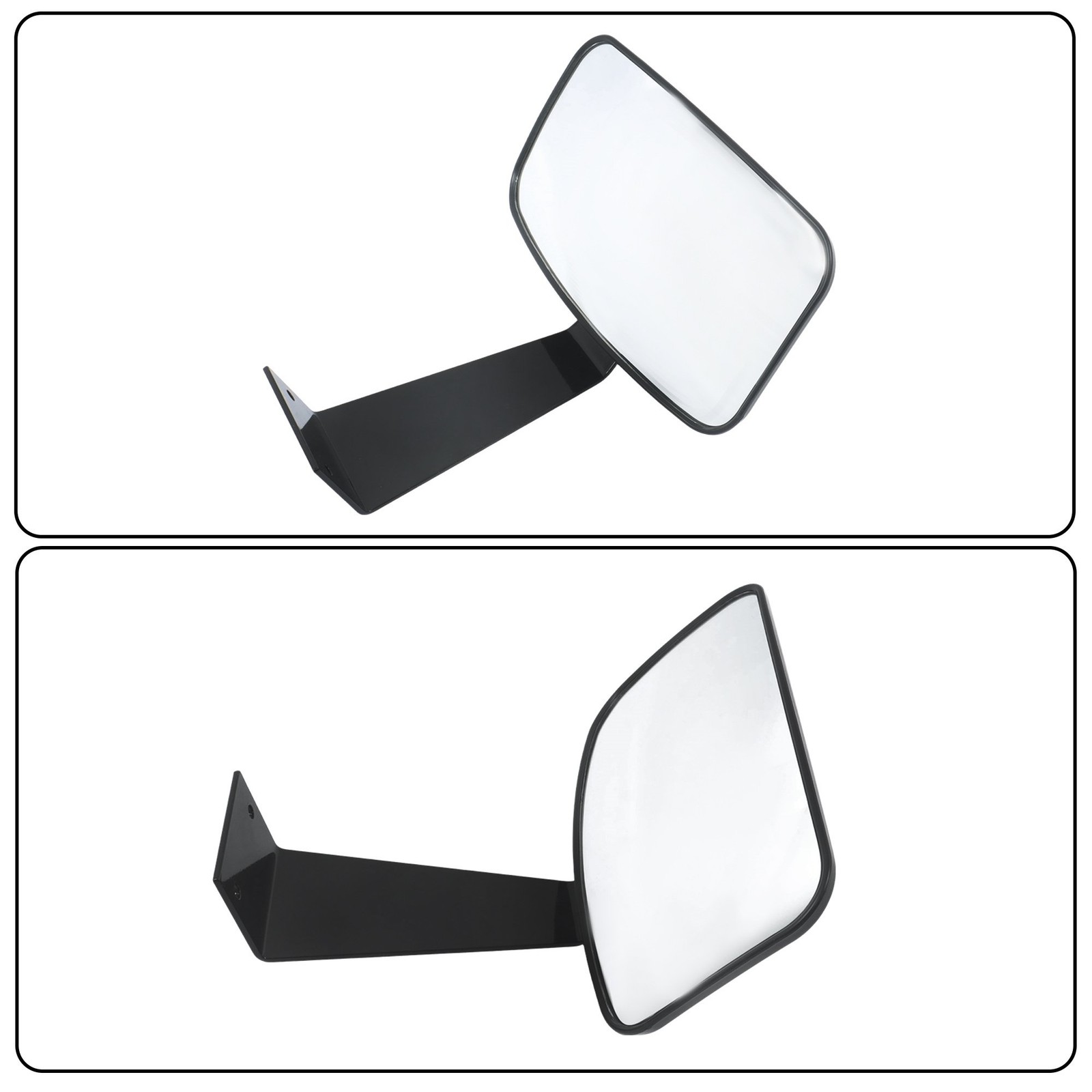 Left & Right Rearview Value Mirrors For JOHN DEERE 5000 & 6000 Series #DM2455000