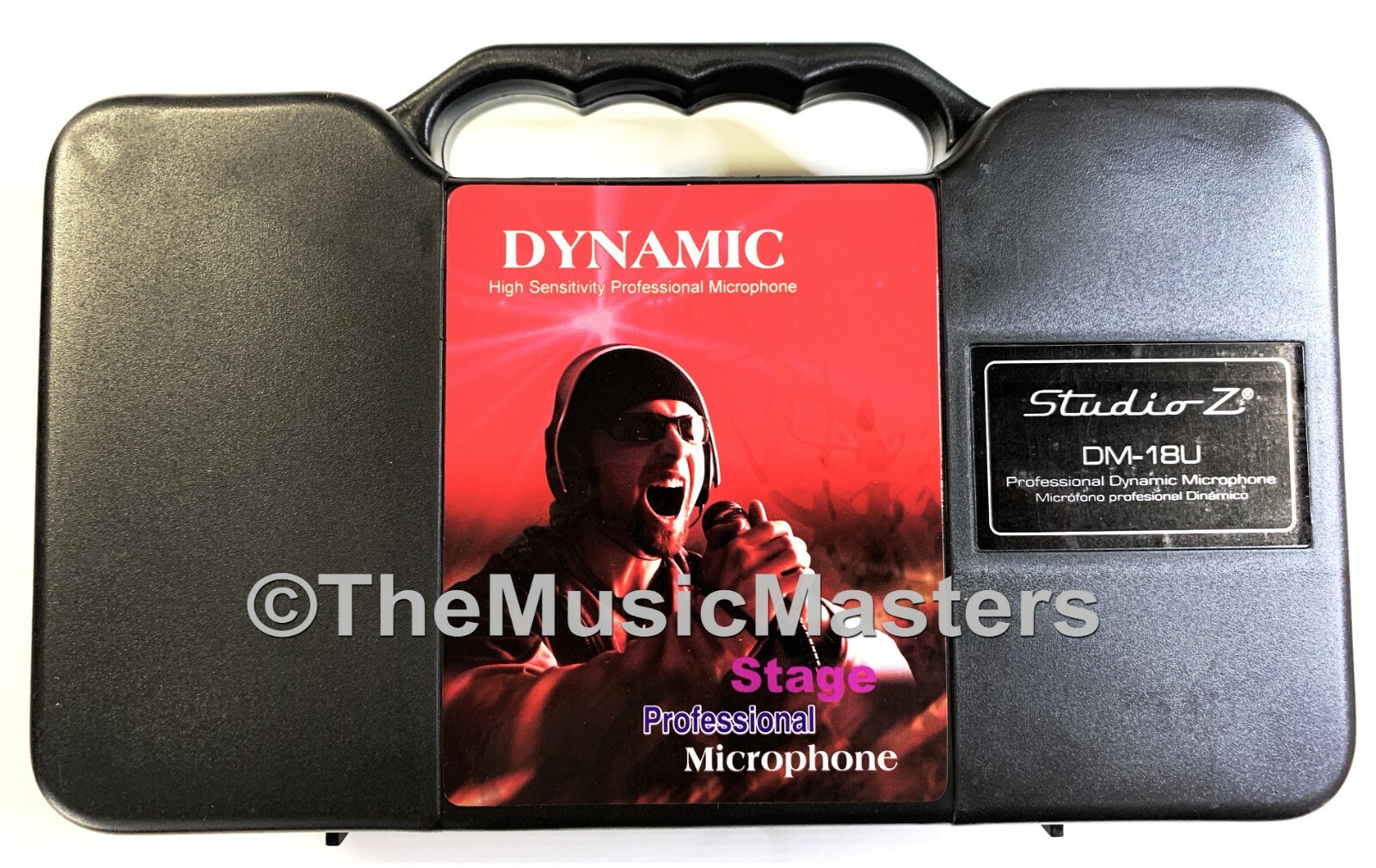 Professional Style Handheld Karaoke DJ Band PA Vocal MICROPHONE w/ Case & Cable