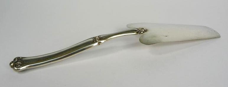 Biedermeier cake lifter Silver about 1850