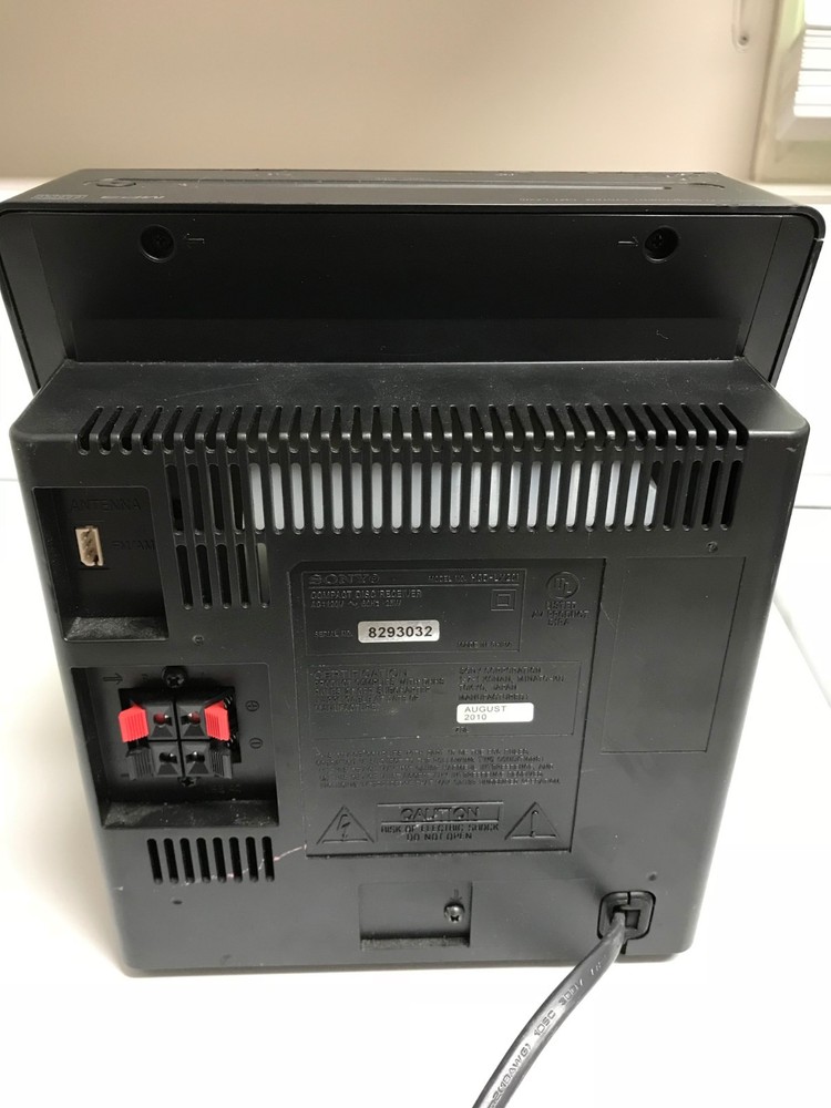 SONY CD Receiver Model HCD-LX201 UNTESTED