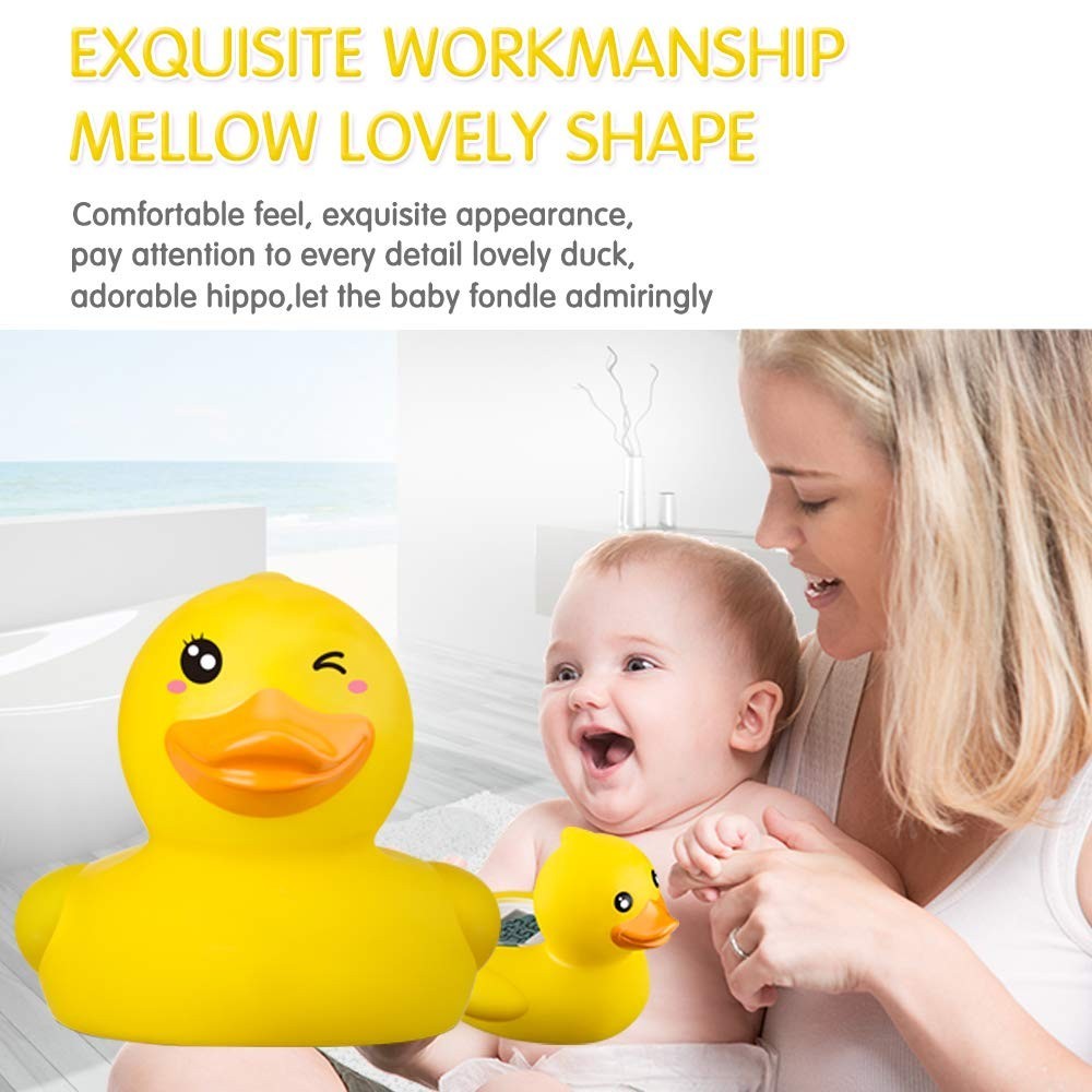 Baby Bath Thermometer with Blinking Light Indicator