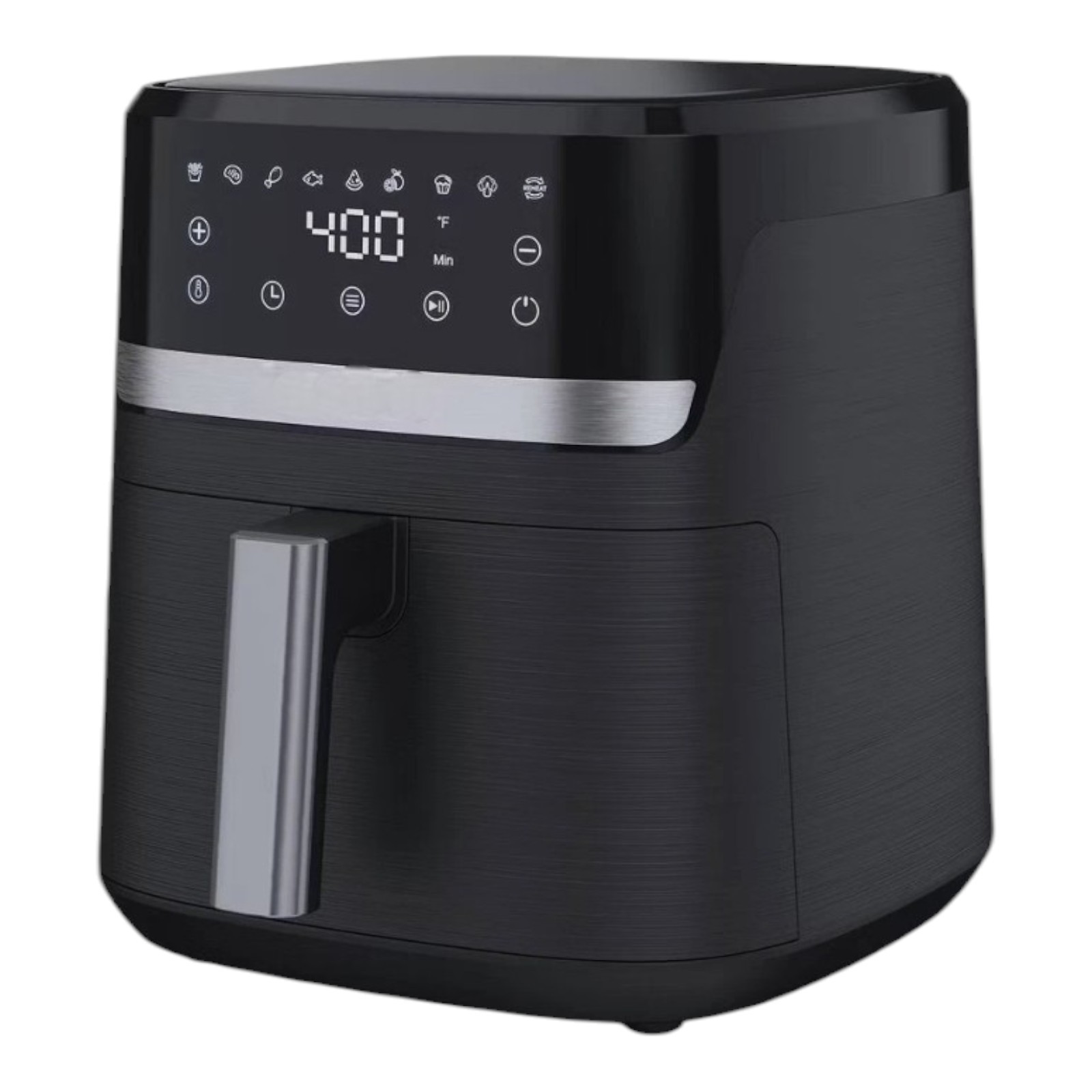 PowerXL Vortex Pro Air Fryer 🍟 Black 🍔 8.4 qt 🍕 Easy Clean Non-Stick Basket