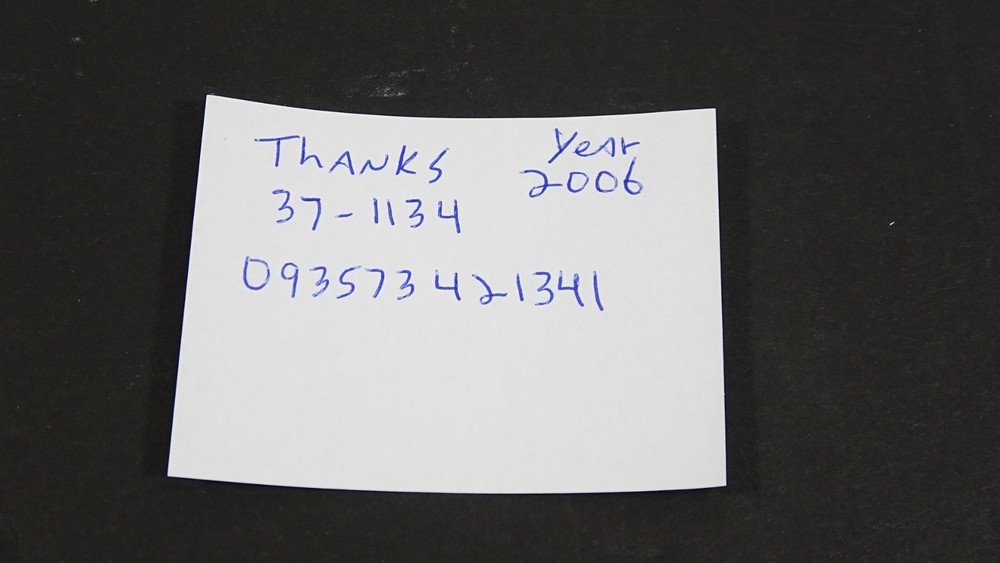 Cuttlebug Provo Craft Embossing Folder Thanks 37-1134