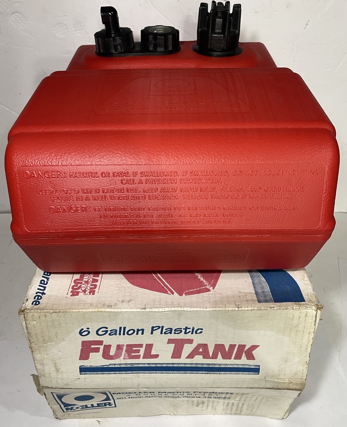 New Moeller Marine Fuel Tank 6 Gallon 31106
