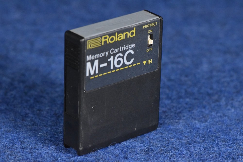 Roland M-16C Memory Data Cartridge