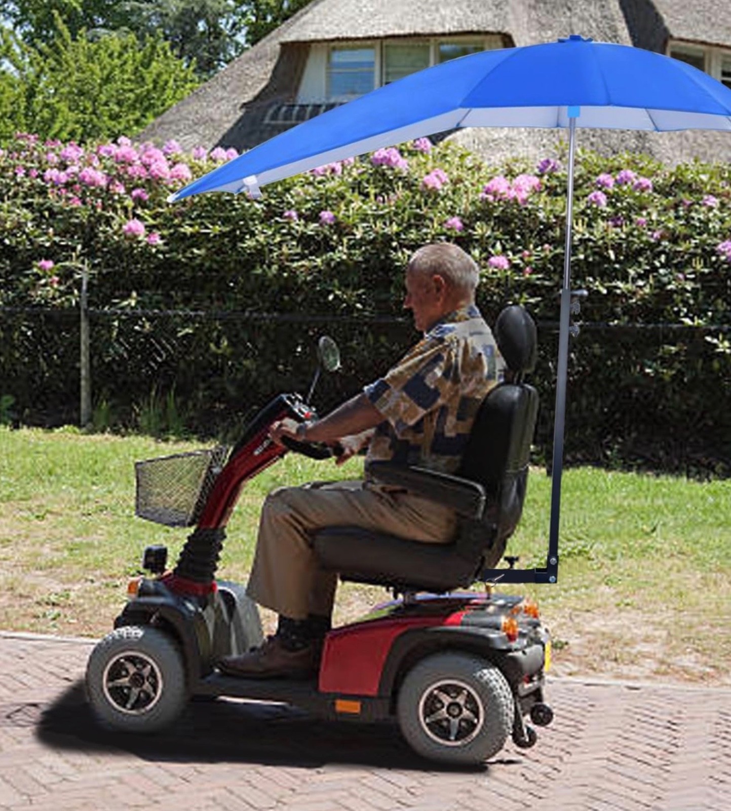 CC LOT Sun Shade Canopy for Mobility Scooters Rain Convertible Top Accessory Sun