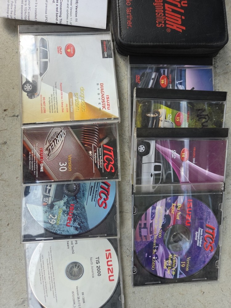 Isuzu Power Link Diagnostics CD Set