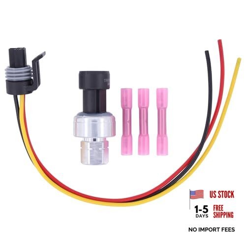 A/C High Pressure Sensor Switch with Connector for Chevy Avalanche Express