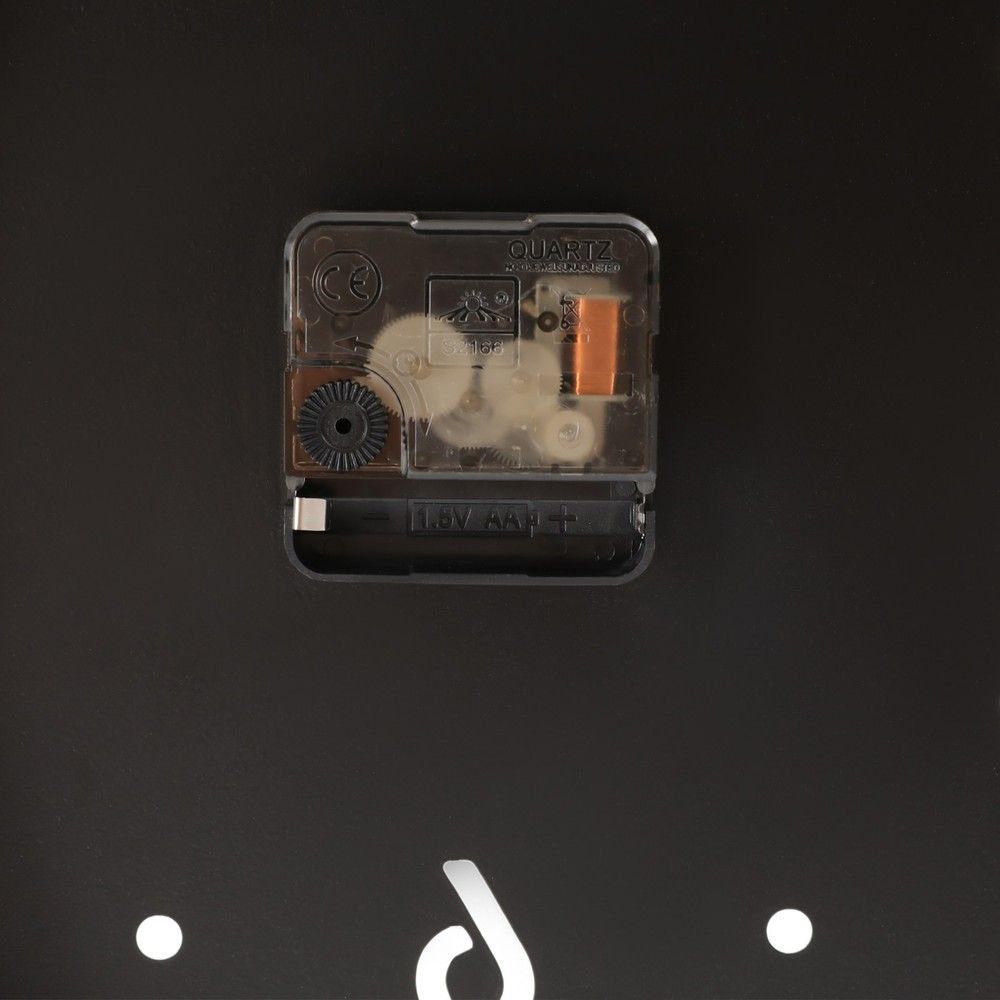 Wall Clock Decoration Double-sided Corner Wall Clock White+black Wall Clock