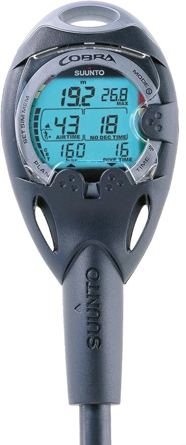 Suunto Cobra Original Console Mounted Dive Computer with Extra Battery