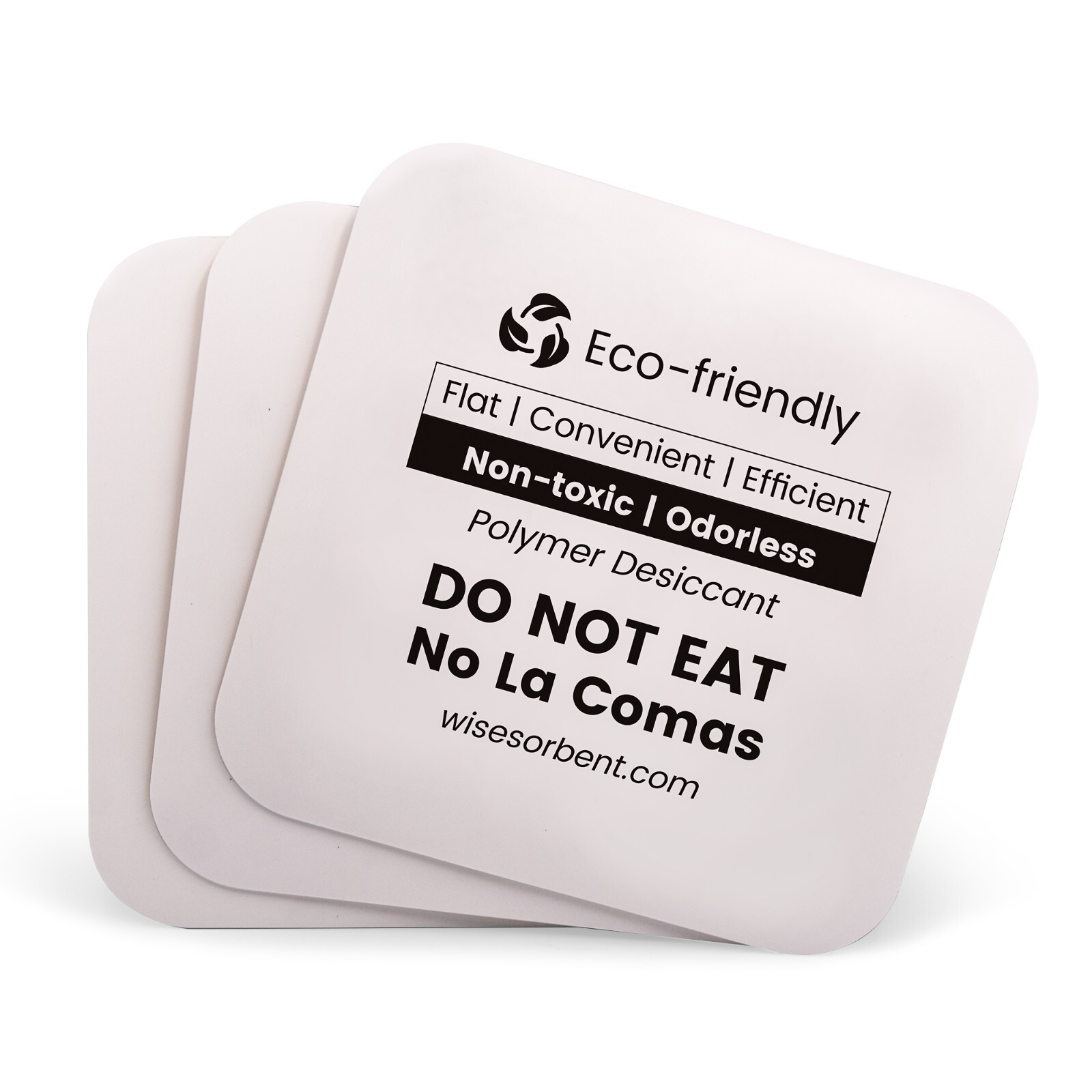 15 Pack Flat Dessicant, Desiccant Packs 5.3x5.3 Inch of Each Piece Dehumidifier